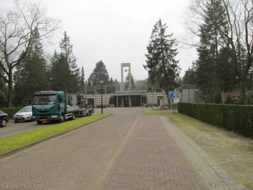Apeldoorn - heidehof3 De ingang van de begraafplaats Heidehof in Apeldoorn