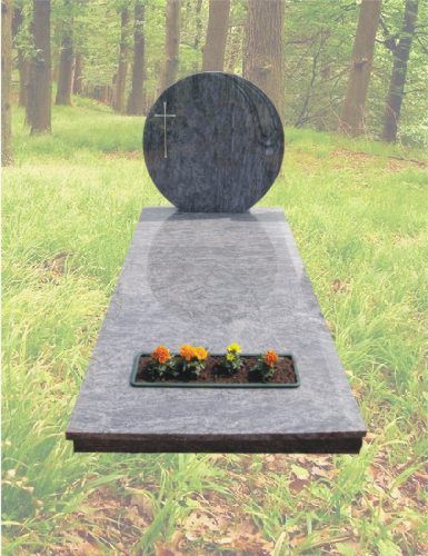 M170 – Ronde grafsteen