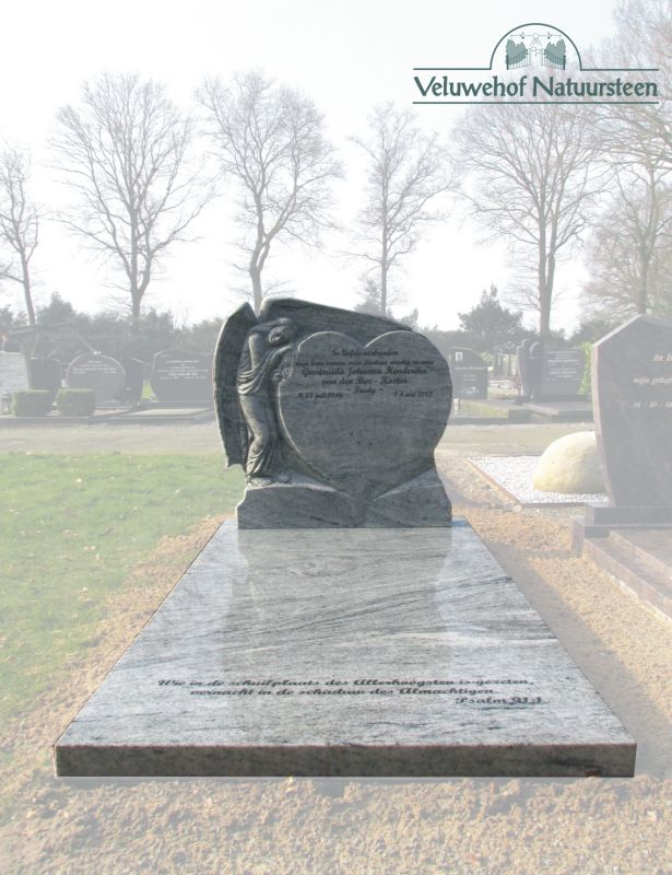 E55 – Grafmonument met Engel